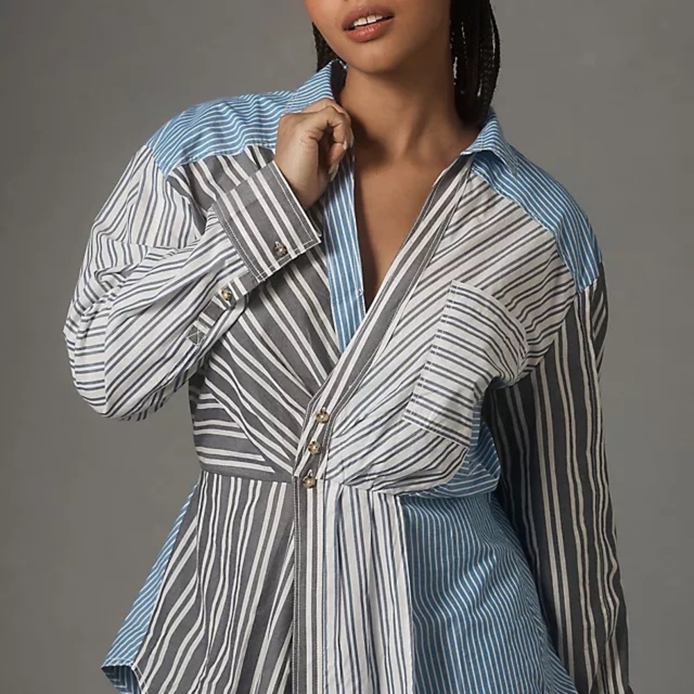 Pilcro ANTHRO button down